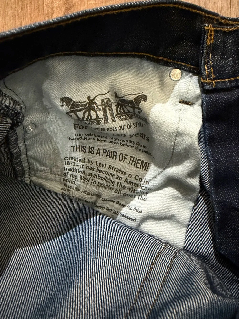 Levi Strauss & Co‎ 511 Men's Jeans 31x32 Dark Blue